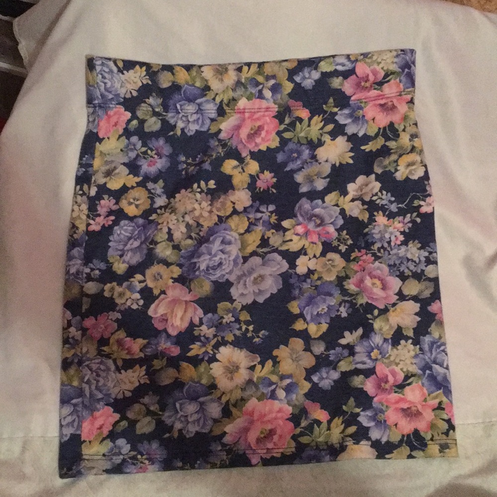 Mini Floral Skirt
